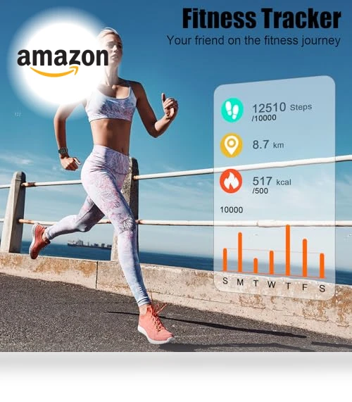 Fitness Tracker Running Watch — Smartwatches, Coucur