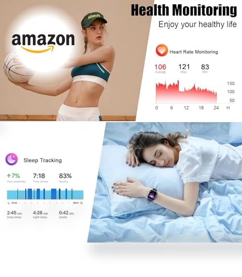 Fitness Tracker Running Watch — Smartwatches, Coucur