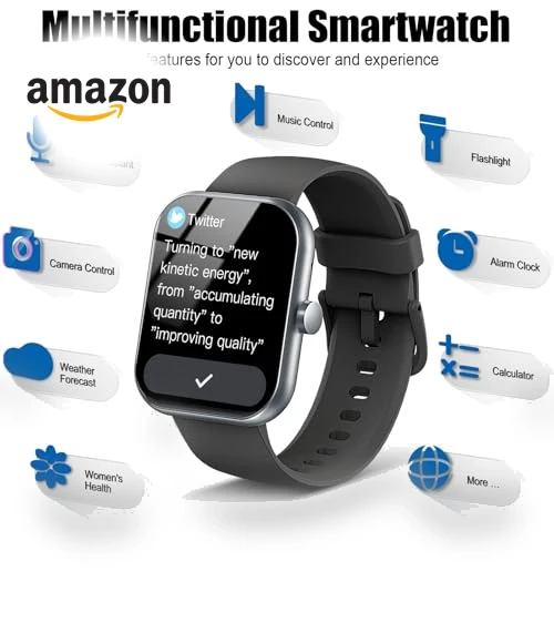 Fitness Tracker Running Watch — Smartwatches, Coucur