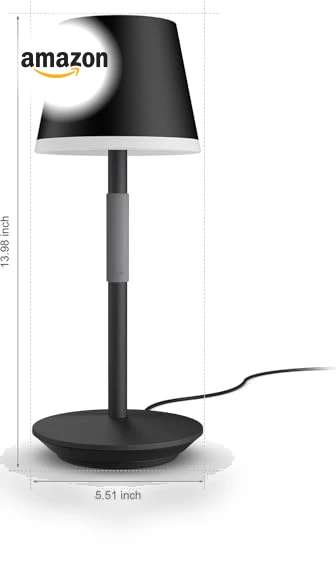 Go Smart Portable Table Lamp — LED, Philips Hue
