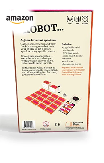 Hey Robot Party Game — Connect & Chat, Everybody House Games LLC