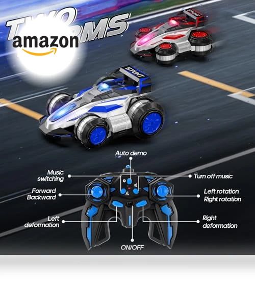 High-Speed Drift RC Stunt Deformation Car — Remote Control Cars, ZSYMIMRC