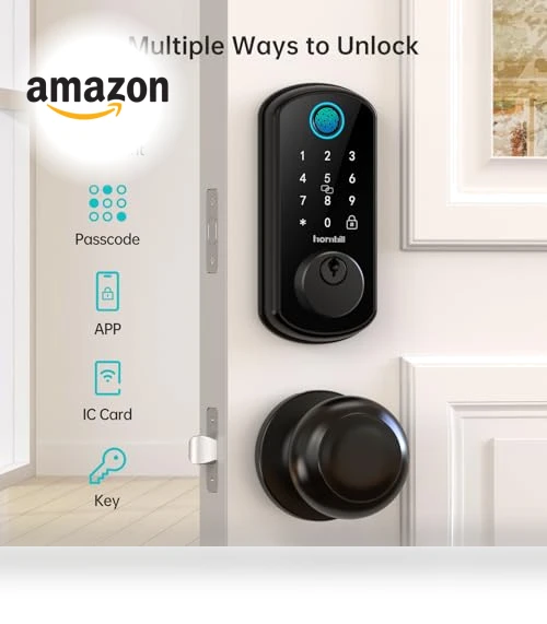 Keyless Entry Door Lock Deadbolt with Handle Set — Deadbolts, hornbill