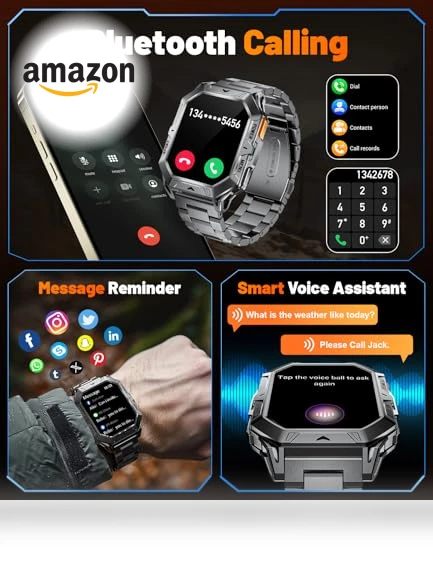 Military Smart Watch — Smartwatches, LIGE