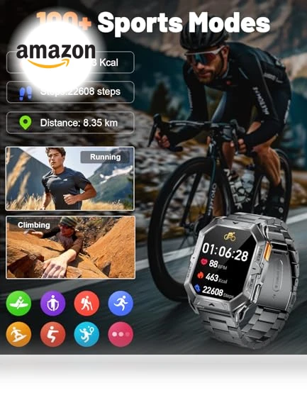Military Smart Watch — Smartwatches, LIGE