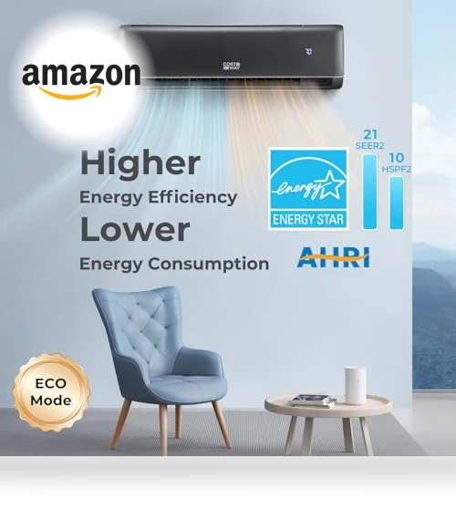 Mini Split Air Conditioner & Heater — Split-System, COSTWAY