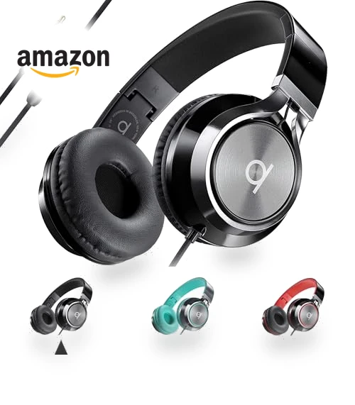 On-Ear Headphones Wired with Mic — Over-Ear Headphones, Artix