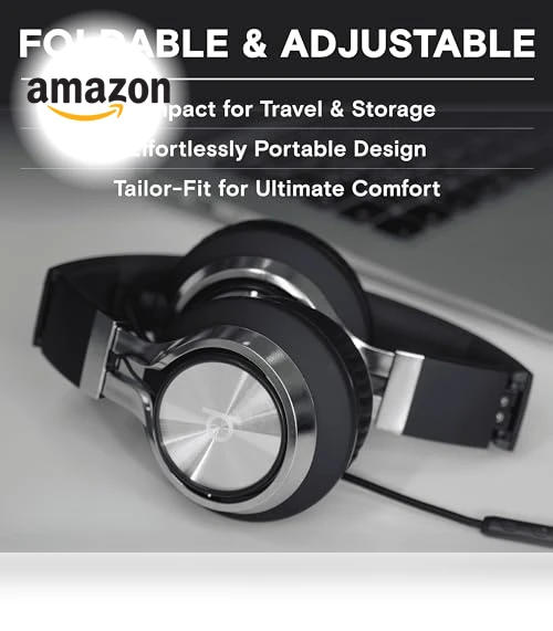 On-Ear Headphones Wired with Mic — Over-Ear Headphones, Artix