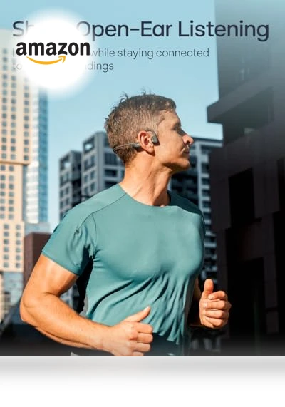 Open-Ear, Bone Conduction Sport Headphones — Headphones, SHOKZ