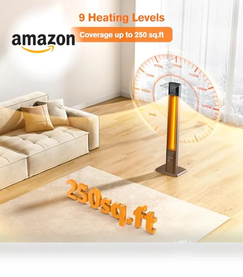 Portable Outdoor Heater — Portable Heating Solutions, FLOWBREEZE