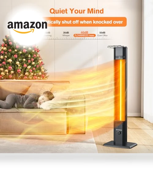 Portable Outdoor Heater — Portable Heating Solutions, FLOWBREEZE