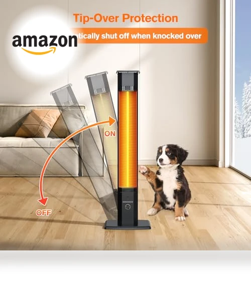 Portable Outdoor Heater — Portable Heating Solutions, FLOWBREEZE