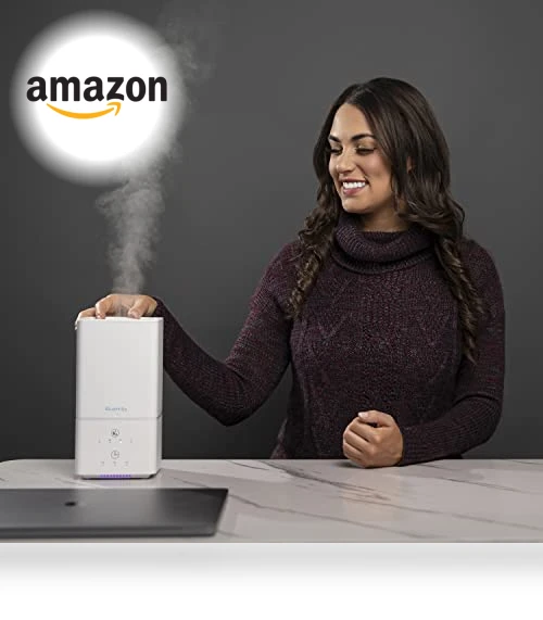 Premium Essential Oil Diffuser Humidifier Combo — Air Moisturizers, BlueHills