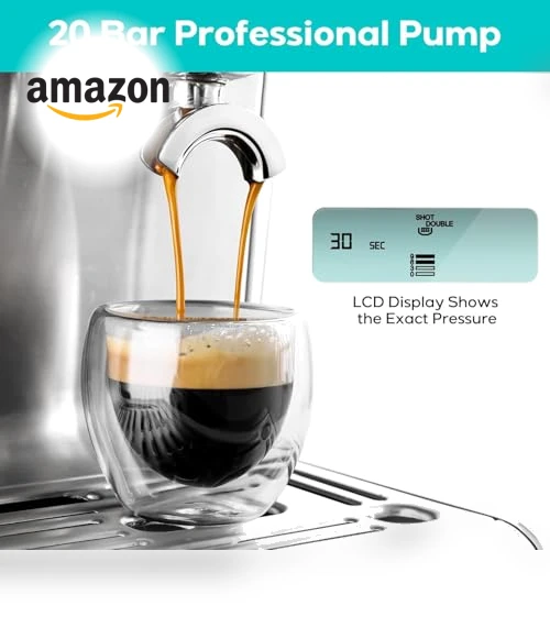 Professional Espresso Machine with Grinder and Milk Frother — Coffee & Espresso Combos, CASABREWS