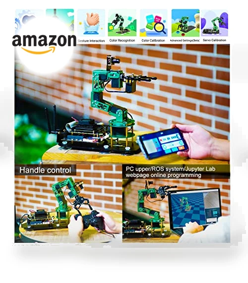 Robot Arm Kit 6DOF — Robotic Enhancements, Yahboom