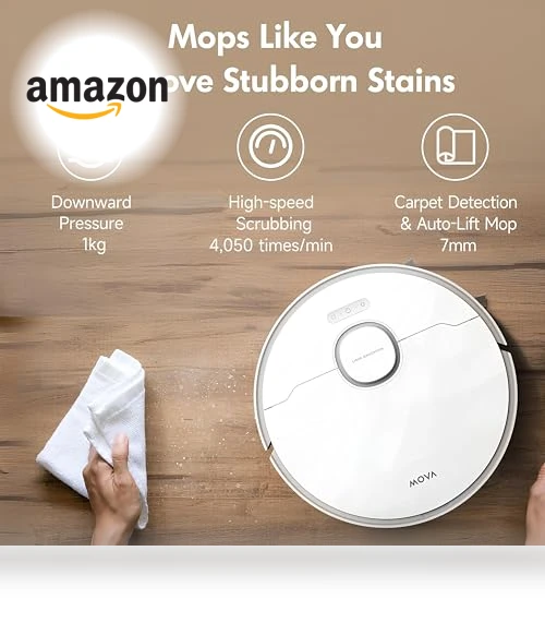 Robot Vacuum and Mop Combo — Smart Cleaning Robots, MOVA