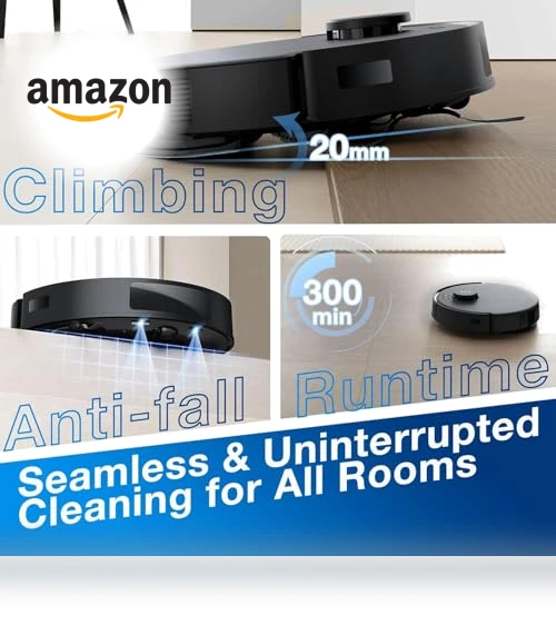 Robot Vacuum Cleaner and Mop — Smart Cleaning Robots, ECOVACS