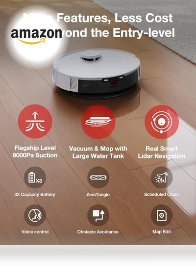 Robot Vacuum Cleaner and Mop — Smart Cleaning Robots, YEEDI