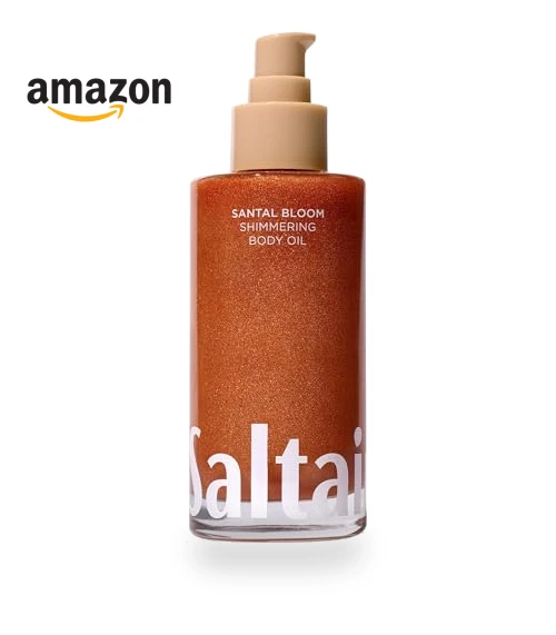Shimmering Body Oil - Santal Bloom Scented Dry Oil Moisturizer — Sun Care Essentials, Saltair