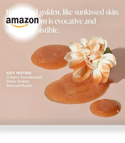 Shimmering Body Oil - Santal Bloom Scented Dry Oil Moisturizer — Sun Care Essentials, Saltair