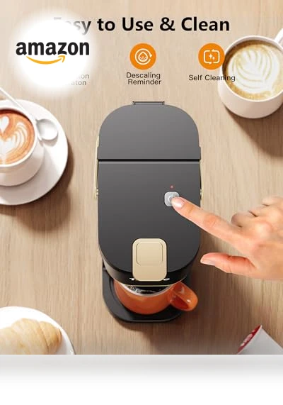 Single Serve One Cup Coffee Maker — Single-Cup Coffee Makers, Tastyle