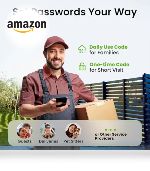 Smart Deadbolt Lock for Front Door — Locks, GHome Smart