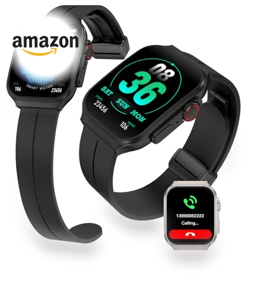 Smart Watch with Bluetooth Call — Smartwatches, MYLAMZAL