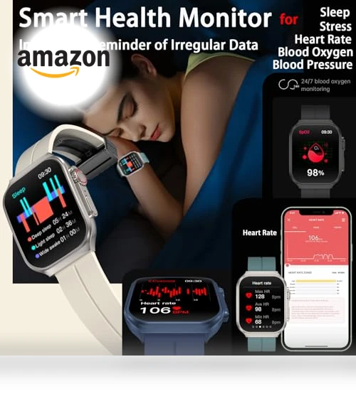 Smart Watch with Bluetooth Call — Smartwatches, MYLAMZAL