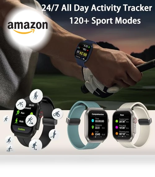 Smart Watch with Bluetooth Call — Smartwatches, MYLAMZAL