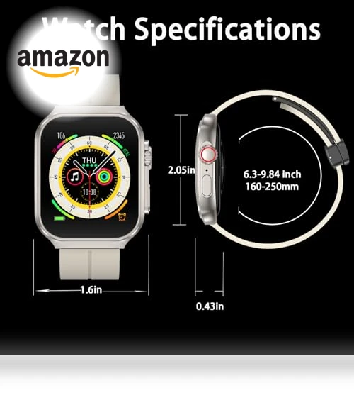 Smart Watch with Bluetooth Call — Smartwatches, MYLAMZAL