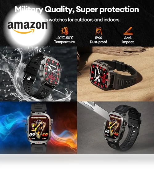 Smart Watch with HD Display — Smartwatches, XINGLINSHOE
