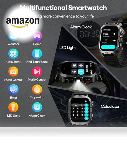 Smart Watch with HD Display — Smartwatches, XINGLINSHOE