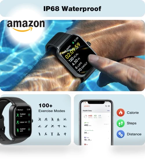 Smart Watch with Health Monitoring — Smartwatches, Fitpolo