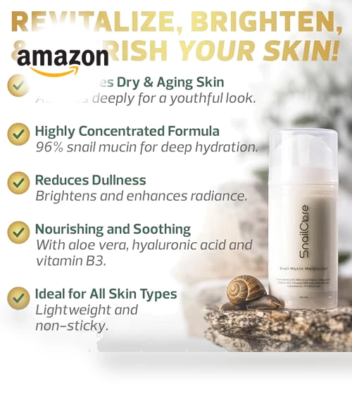 Snail Mucin 96% Moisturizer — Balms & Moisturizers, SnailCare