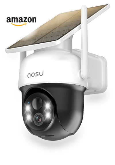 Solar Camera Security Outdoor — Security Cameras, AOSU