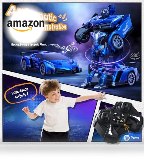 Transform Remote Control Car — Interactive Figures & Robots, Veeniix