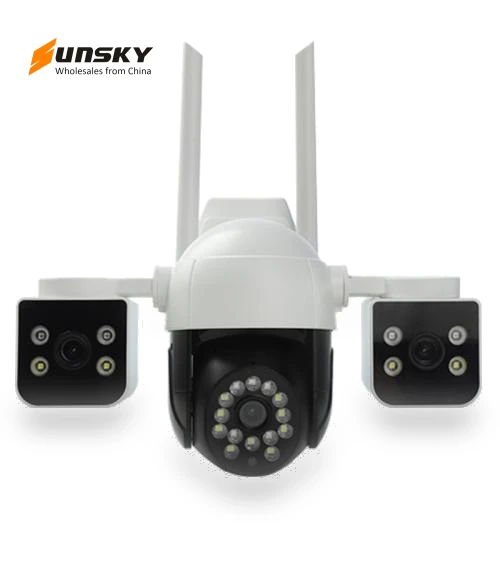 Triple Camera WiFi Version — Smart Home Security