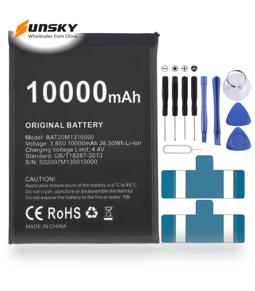 10000mAh Battery Replacement — Phone Battery Replacements, DOOGEE