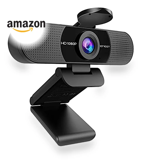 1080P Webcam with Microphone — Video Cameras, eMeet