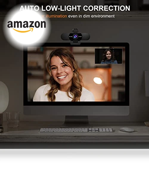 1080P Webcam with Microphone — Video Cameras, eMeet