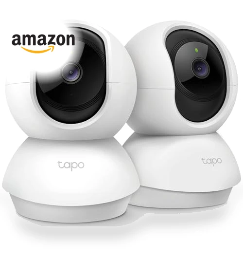 2K Pan/Tilt Security Camera — Baby Monitors, TP-Link