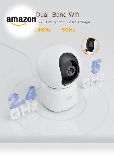 5G Security Camera Indoor — Baby Monitors, ARENTI