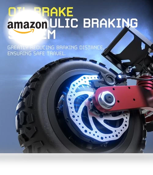 6000W Dual Motor E-Scooter — Push Scooters, Brigittebike