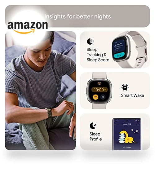 Advanced Health and Fitness Smartwatch — Smartwatches, Fitbit