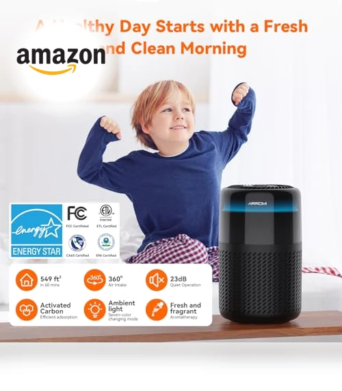 Air Purifier — HEPA Air Purifiers, AIRROMI