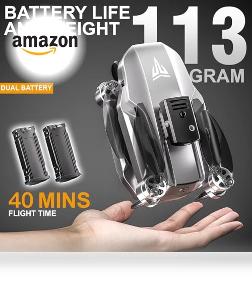Brushless Motor Drone with 4K FPV — Drones, TizzyToy