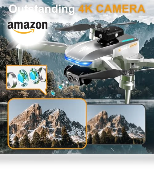 Brushless Motor Drone with 4K FPV — Drones, TizzyToy