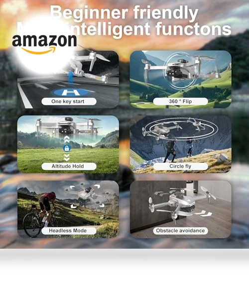 Brushless Motor Drone with 4K FPV — Drones, TizzyToy