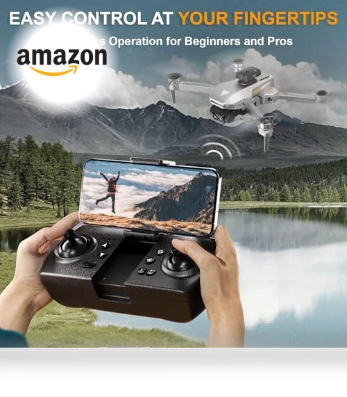 Brushless Motor Drone with 4K FPV — Drones, TizzyToy