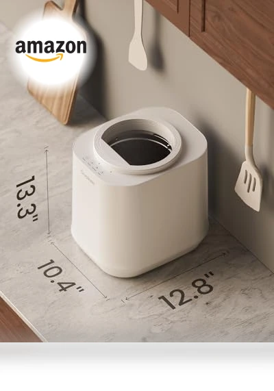 Electric Composter for Kitchen — Waste Management Solutions, Ouaken